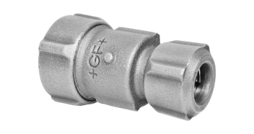 Coupling, short, galvanized reducing