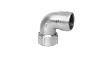 Female Adaptor Elbow, galvanized