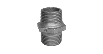 Hexagon nipple, right and left hand thread