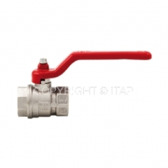 Ball valve with lever