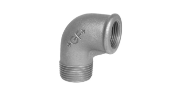 Elbow 90°, female thread reduced