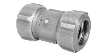Coupling, short, galvanized equal